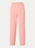 MMLeya Miley high waist wide fit pantalon met steekzakken - Roze