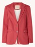 MMMary Night blazer met klepzakken - Cranberryrood