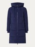 MMNova Terma puffer jas met capuchon - Donkerblauw