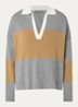 MMWylie Tani fijngebeide pullover in kasjmierblend - Camel