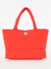 Gewatteerde shopper met logo - Rood