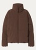 MSCHRefron puffer jack met steekzakken - Bruin