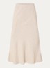 MSCHViana maxi rok in linnenblend - Beige
