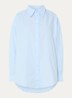 03 Blouse met kraag - Lichtblauw