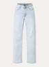 35 The Louis high waist wide leg jeans met steekzakken - Lichtblauw