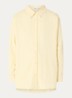 Gilda blouse met kraag - Lichtgeel