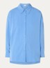 Gilda blouse met kraag - Blauw