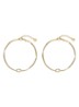 Forever Connected Knot armband set van 2 - Goud