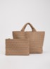St Barths Medium shopper met uitneembaar etui - Beige