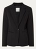 Francine blazer met schoudervulling - Zwart