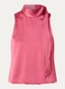 Veda top met sjaalkraag - Roze