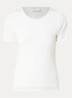 Verna T-shirt van jersey - Gebroken wit