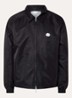 Jack met logo- en backprint - Zwart