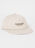 Pet met logoborduring - Creme