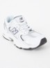 530 sneaker van mesh met leren details - Wit