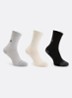 Active Premium Crew sportsokken in 3-pack - Ivoor