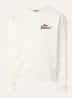 Sweater met logo - Creme
