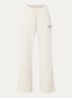 Trackside high waist straight fit joggingbroek met logo - Grijs