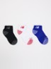 Youth Active sokken met logo in 3-pack - Royalblauw