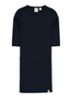 Jolie jurk met driekwart mouw - Blauw