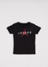 Air Jordan T-shirt met logoprint - Zwart