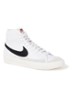 Blazer Mid '77 sneaker van leer - Zwart