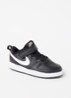 Court Borough sneaker van leer - Zwart
