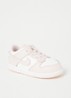 Dunk Low sneaker van leer - Lichtroze