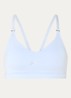 Indy sport bh met light support en dri-FIT - Lichtblauw