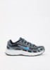 P-6000 sneaker met leren details - Staalblauw