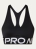 Pro Sculpt sport bh met medium support en Dri-FIT - Zwart