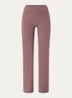 Zenvy high waist flared fit legging - Oudroze