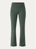 Zenvy high waist flared fit legging - Groen