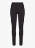Matte high waist skinny fit trainingslegging - Zwart