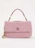 Ann Shiny crossbodytas met strass - Roze