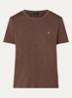Arella T-shirt met logo - Bruin