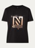 N Chains T-shirt met logo - Zwart