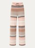 Pilazio high waist wide fit palazzo broek met grafische print - Zalmroze