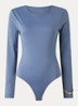 Pinole body met ronde hals - Staalblauw