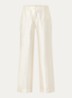Polarmar high waist straight fit pantalon met steekzakken - Beige