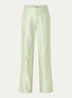 Polarmar high waist straight fit pantalon met steekzakken - Lichtgroen