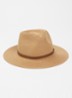 Quesandra hoed met logo - Naturel