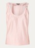 Relizane top met metallic finish - Zalmroze