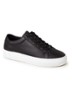 Jagger Pure sneaker van leer - Zwart