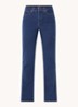 Blake high waist flared jeans met stretch - Blauw