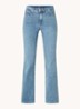 Blake high waist flared jeans met stretch - Lichtblauw