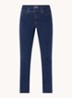 Ellison high waist straight leg jeans met stretch - Blauw