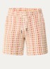 Loefy straight fit korte broek van badstof - Beige