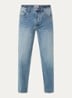 Boxcar straight leg jeans met medium wassing - Indigo