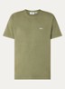Lowercase Pigment T-shirt met logoborduring - Mosgroen